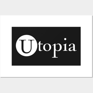 Utopia Merch Utopia Logo Posters and Art